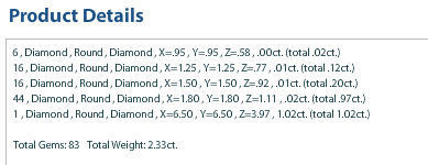 Diamond Round Engagement ring Solitaire Anello ca08 3D print model_4