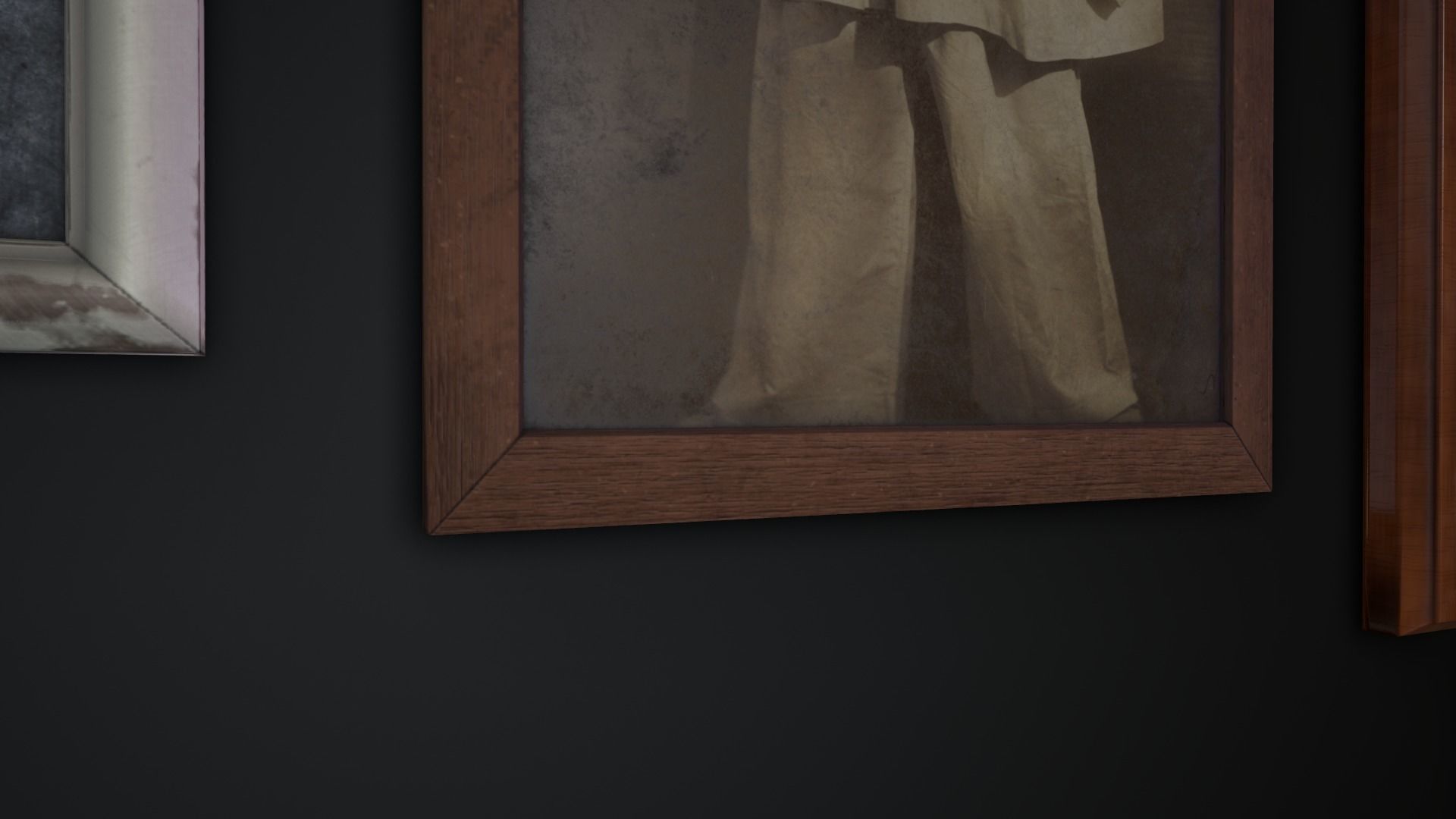 Picture Frame - PBR Model Low-poly 3D model_4