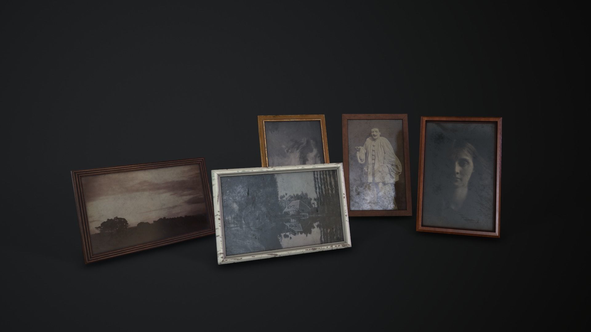 Picture Frame - PBR Model Low-poly 3D model_13