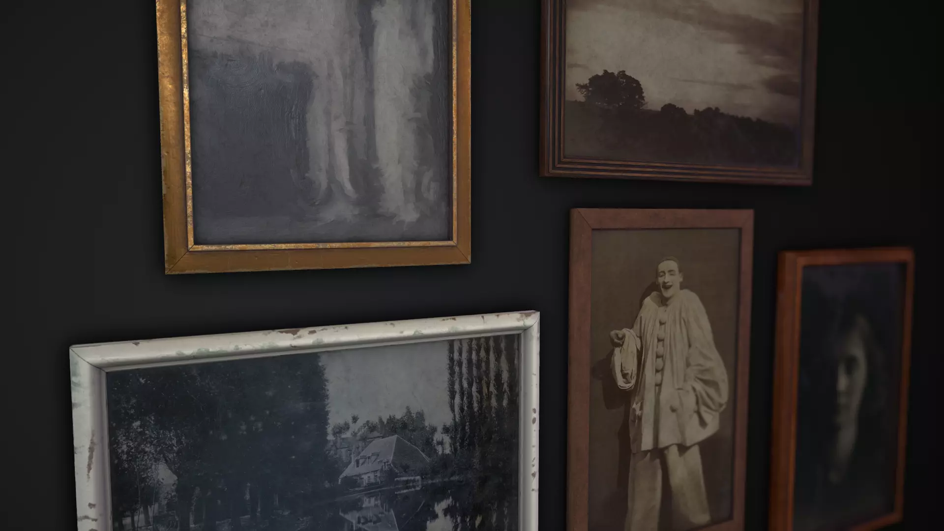 Picture Frame - PBR Model Low-poly 3D model_0