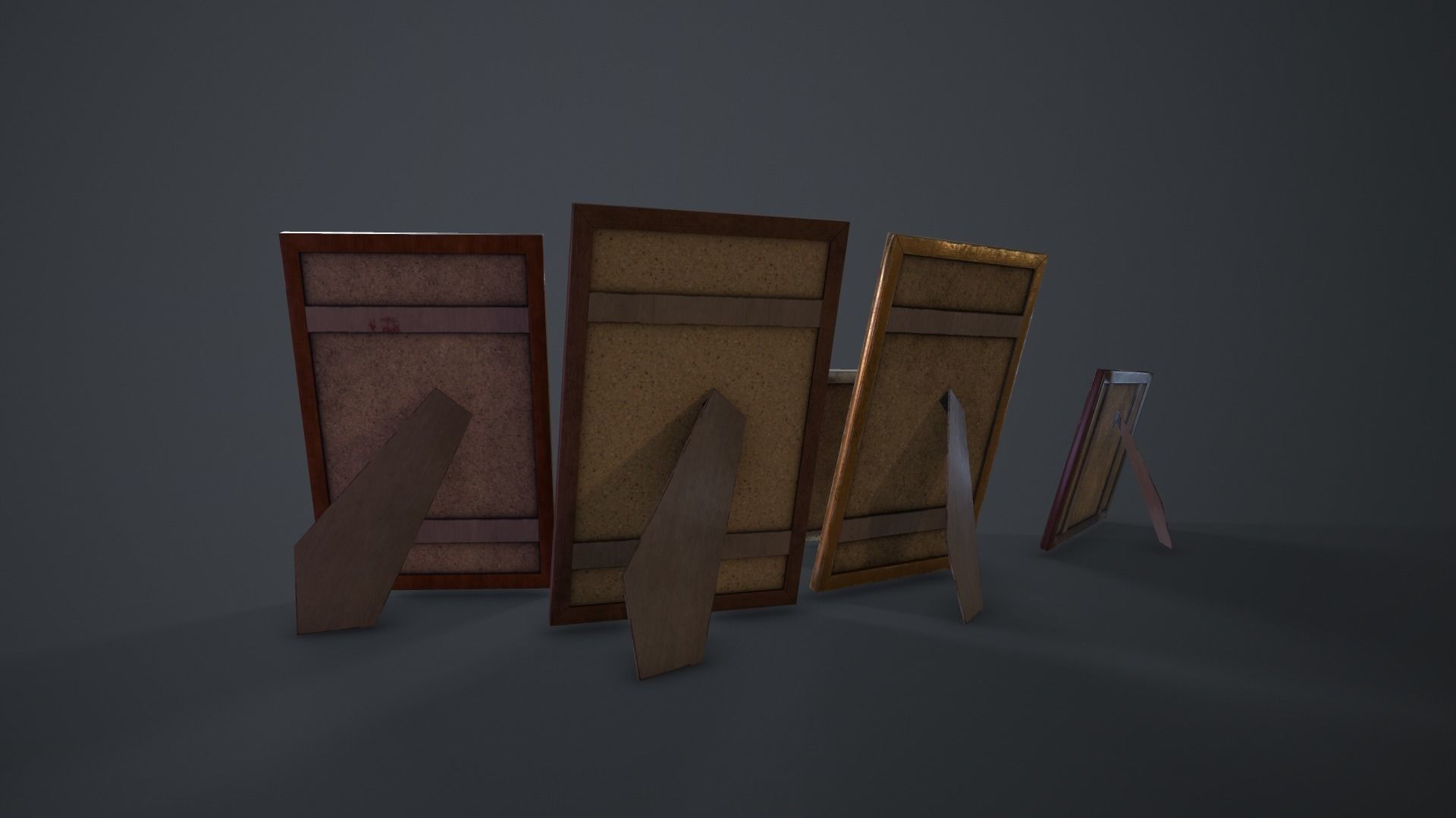 Picture Frame - PBR Model Low-poly 3D model_16