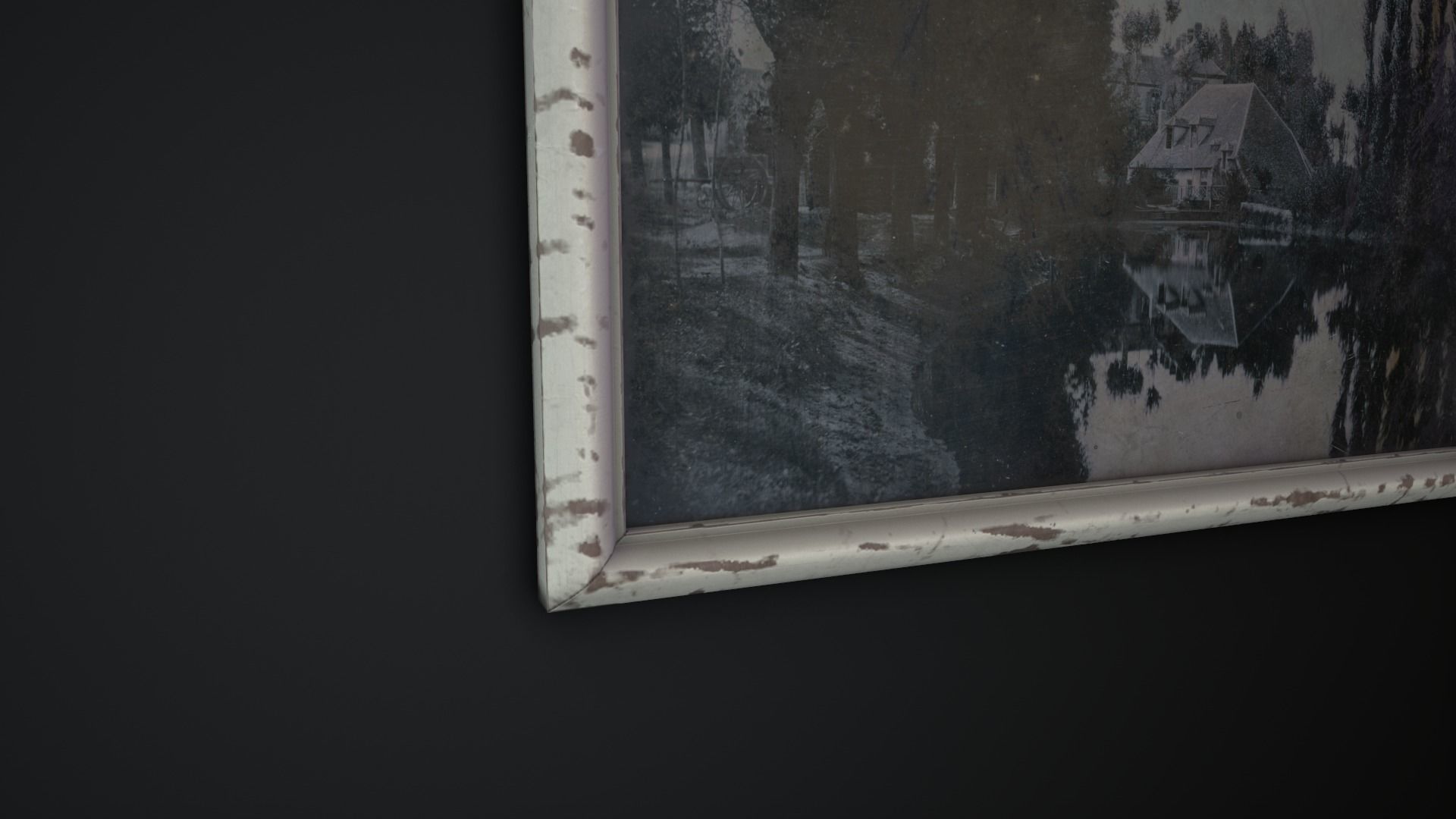 Picture Frame - PBR Model Low-poly 3D model_9