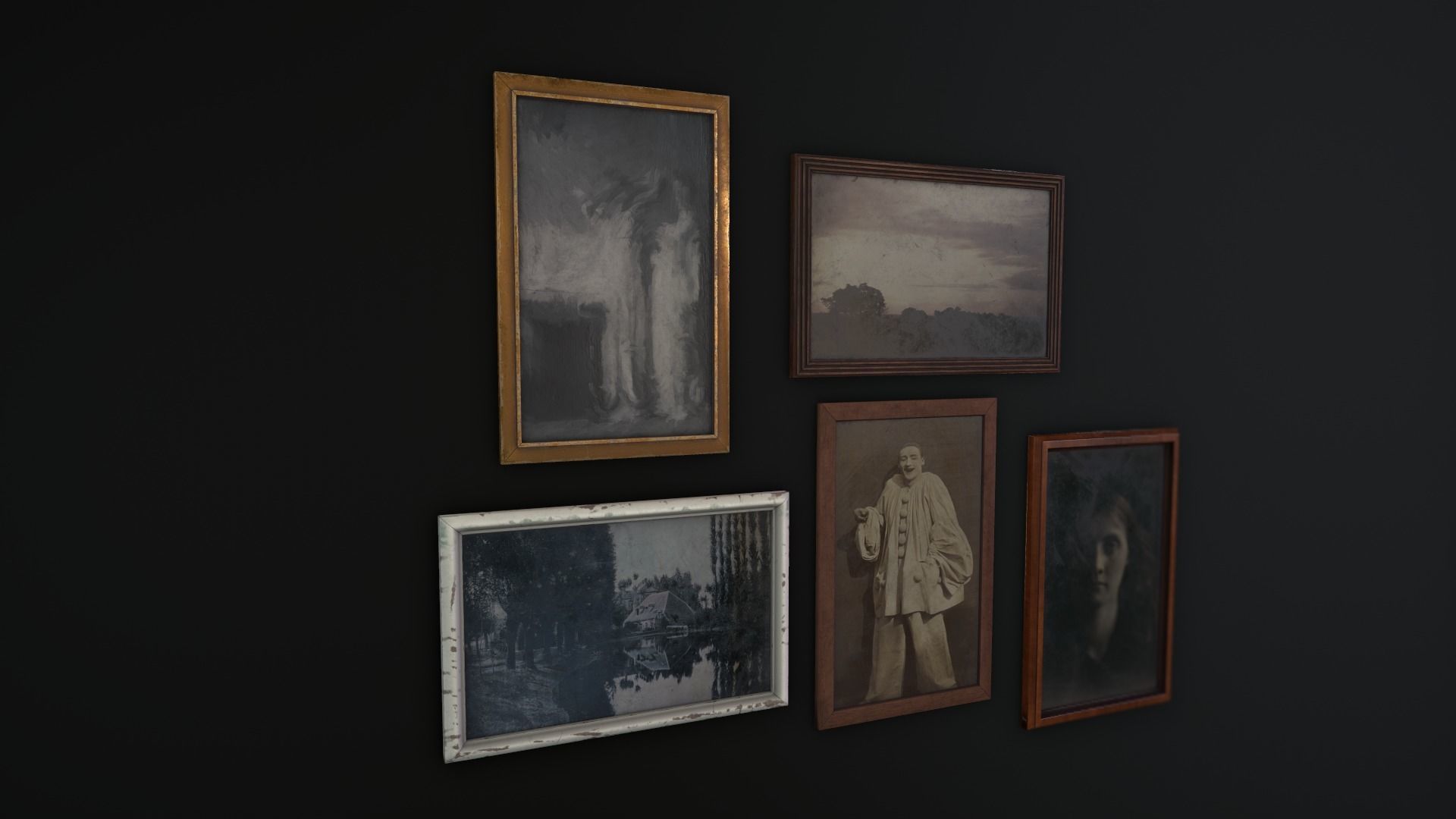 Picture Frame - PBR Model Low-poly 3D model_8