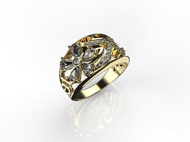 Uniqie Ramona Ring 2020 3D print model