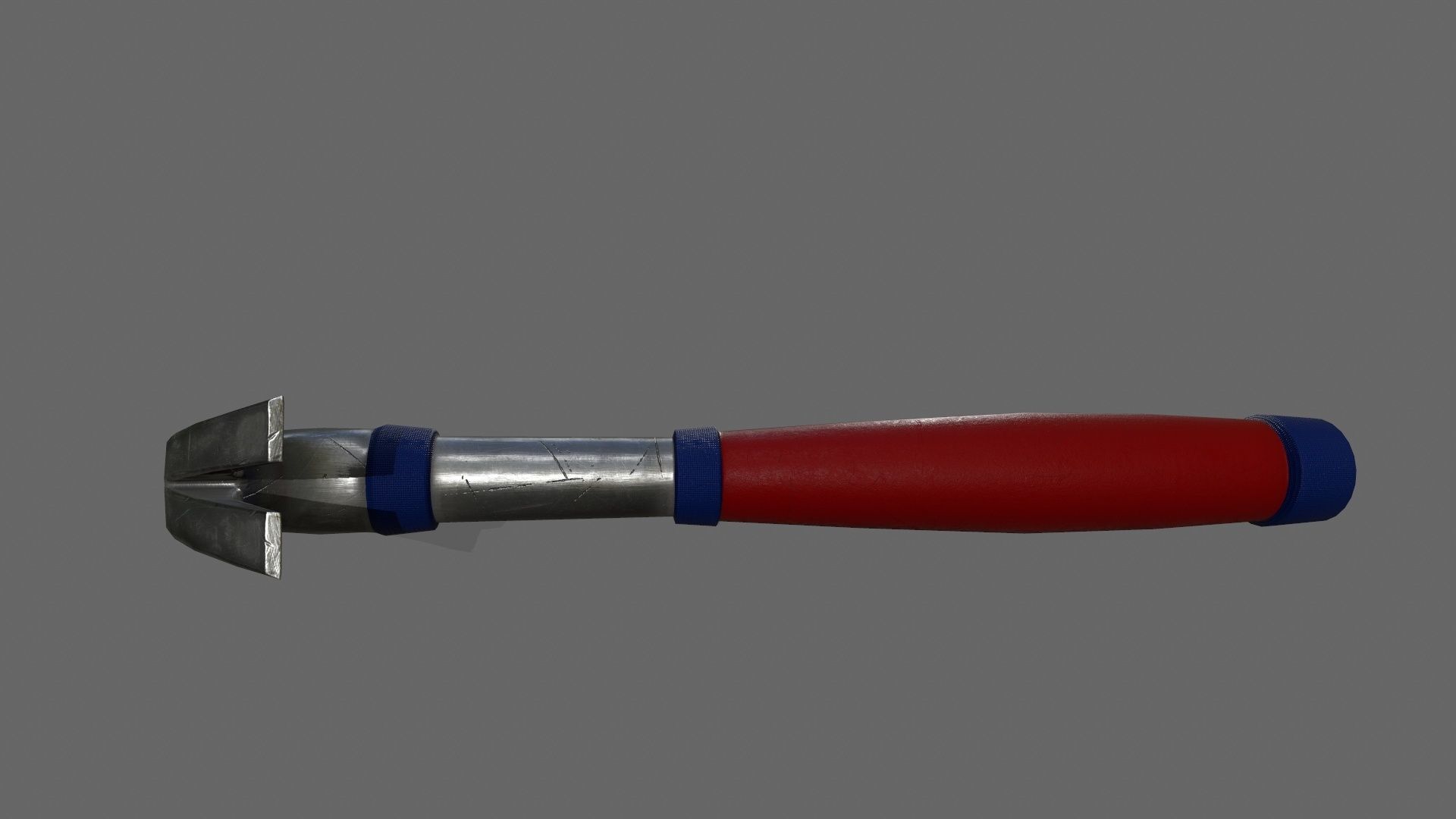 Hammer 1 Low-poly 3D model_4