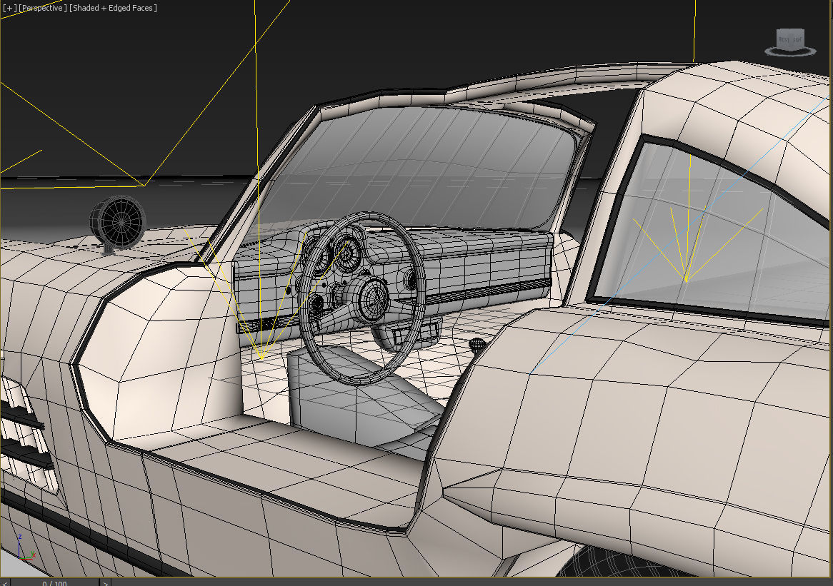 mercedes benz 300 sl 3D model_6