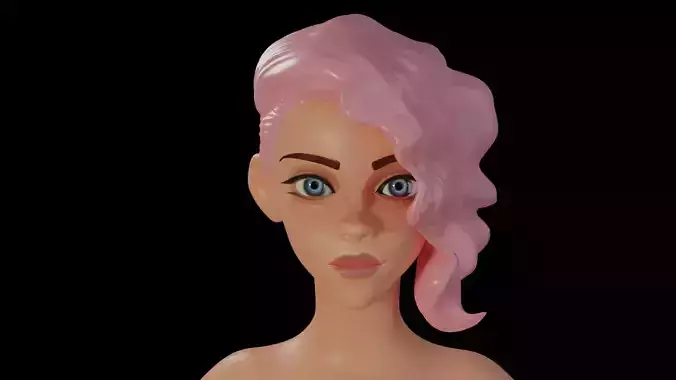 stylized girl 