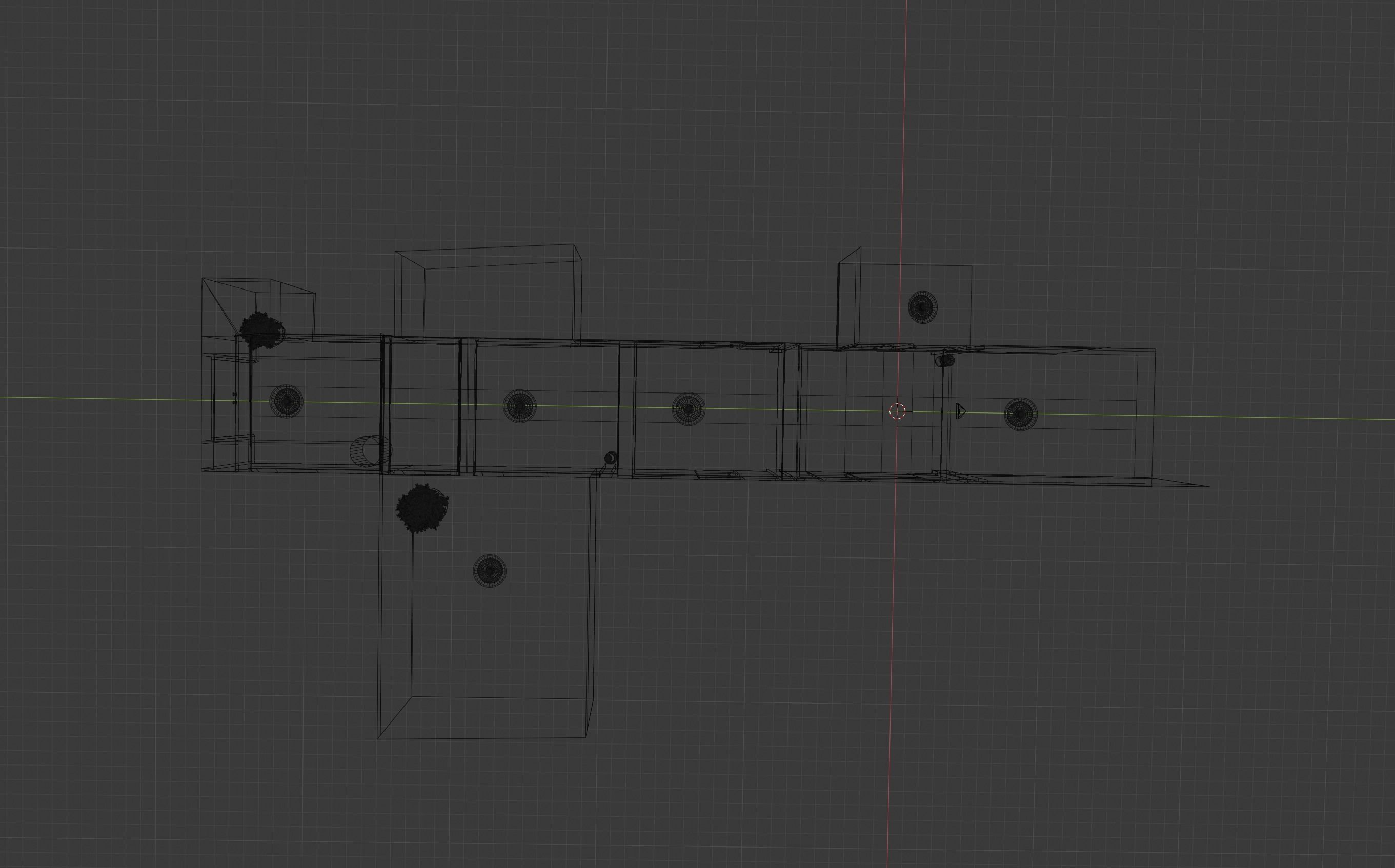 Recreation of The Shining Hallway 3D model_4