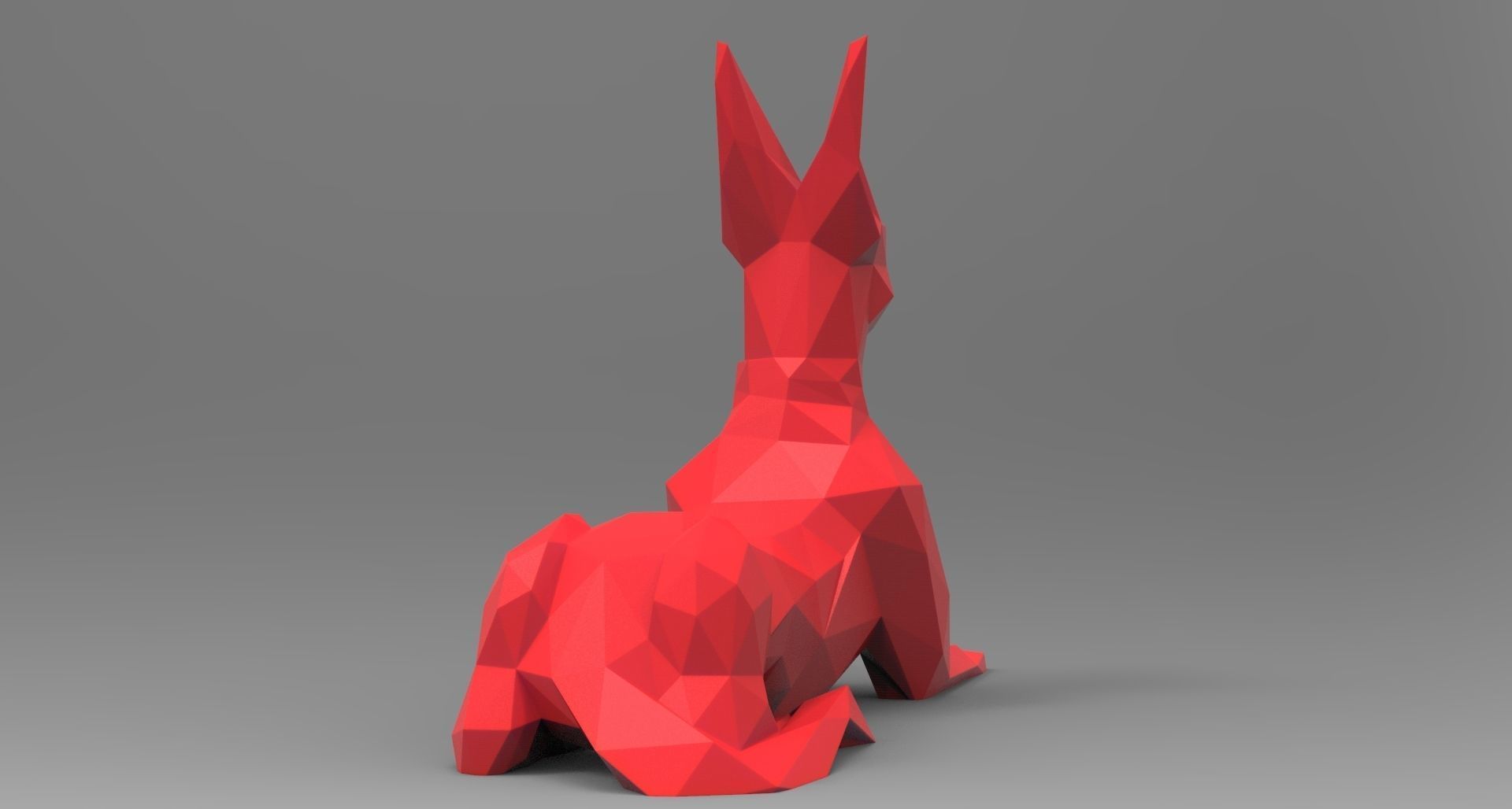  Anubis sculpture 3D print model_2