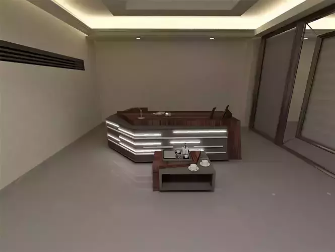 office table 3D model