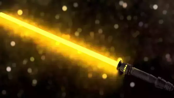 Rey Lightsaber - telescopic 3D print model