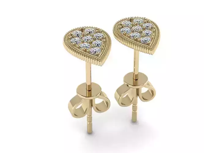 Jewelry Earrings 3D print model