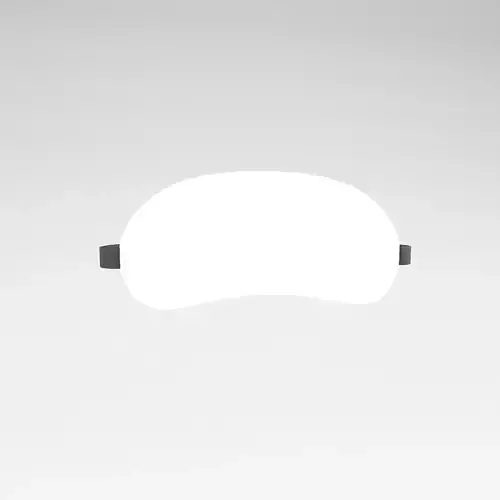 Blindfold v1 002 Low-poly 3D model