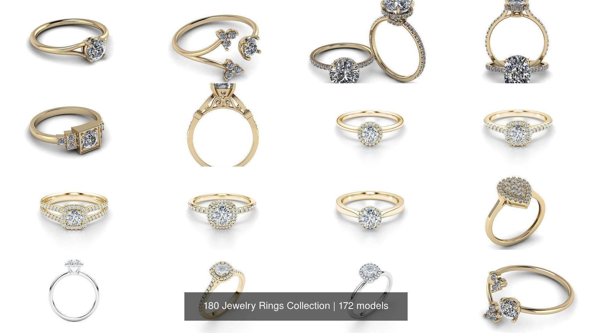 180 Jewelry Rings Collection _22