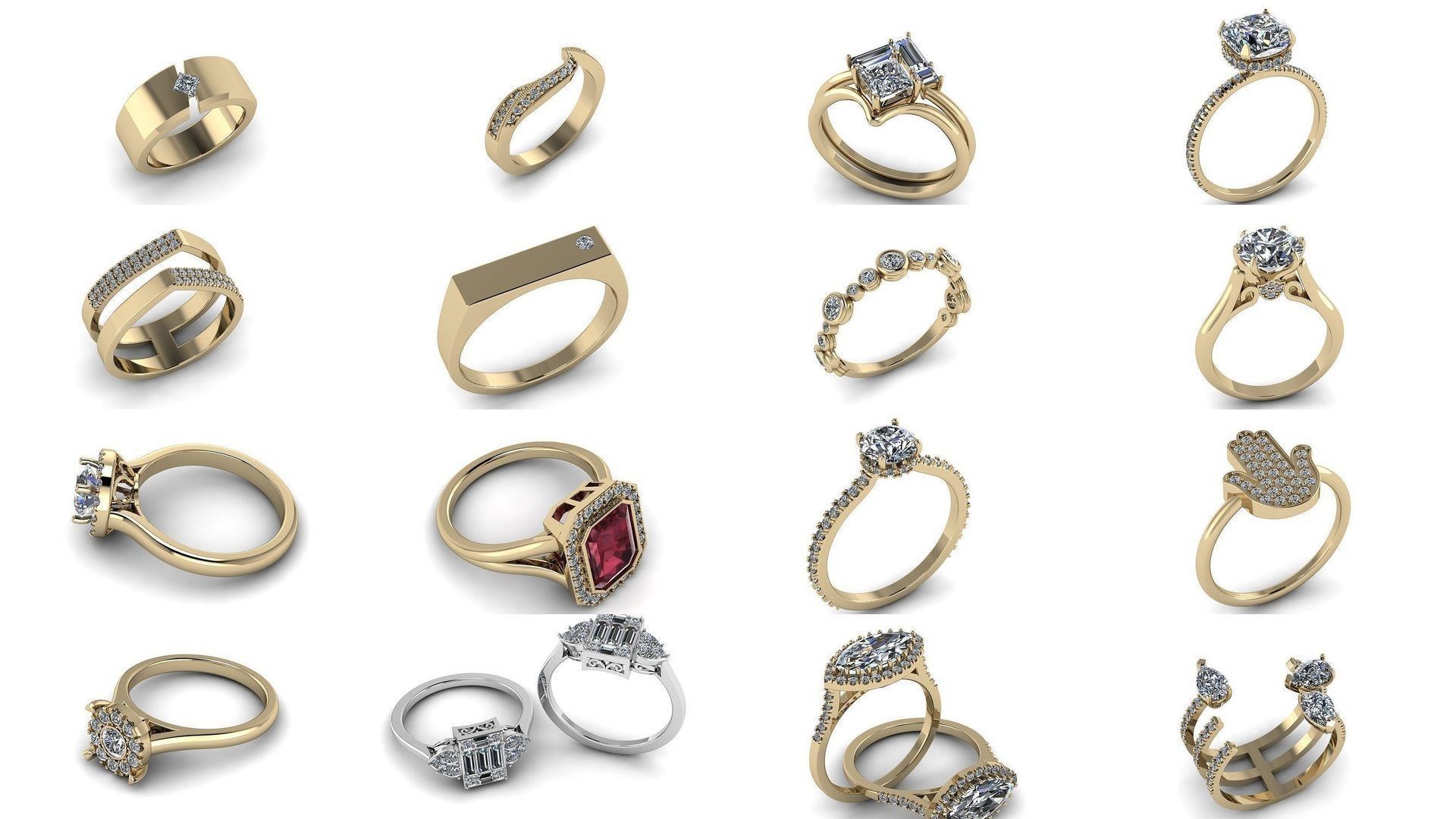 180 Jewelry Rings Collection _30