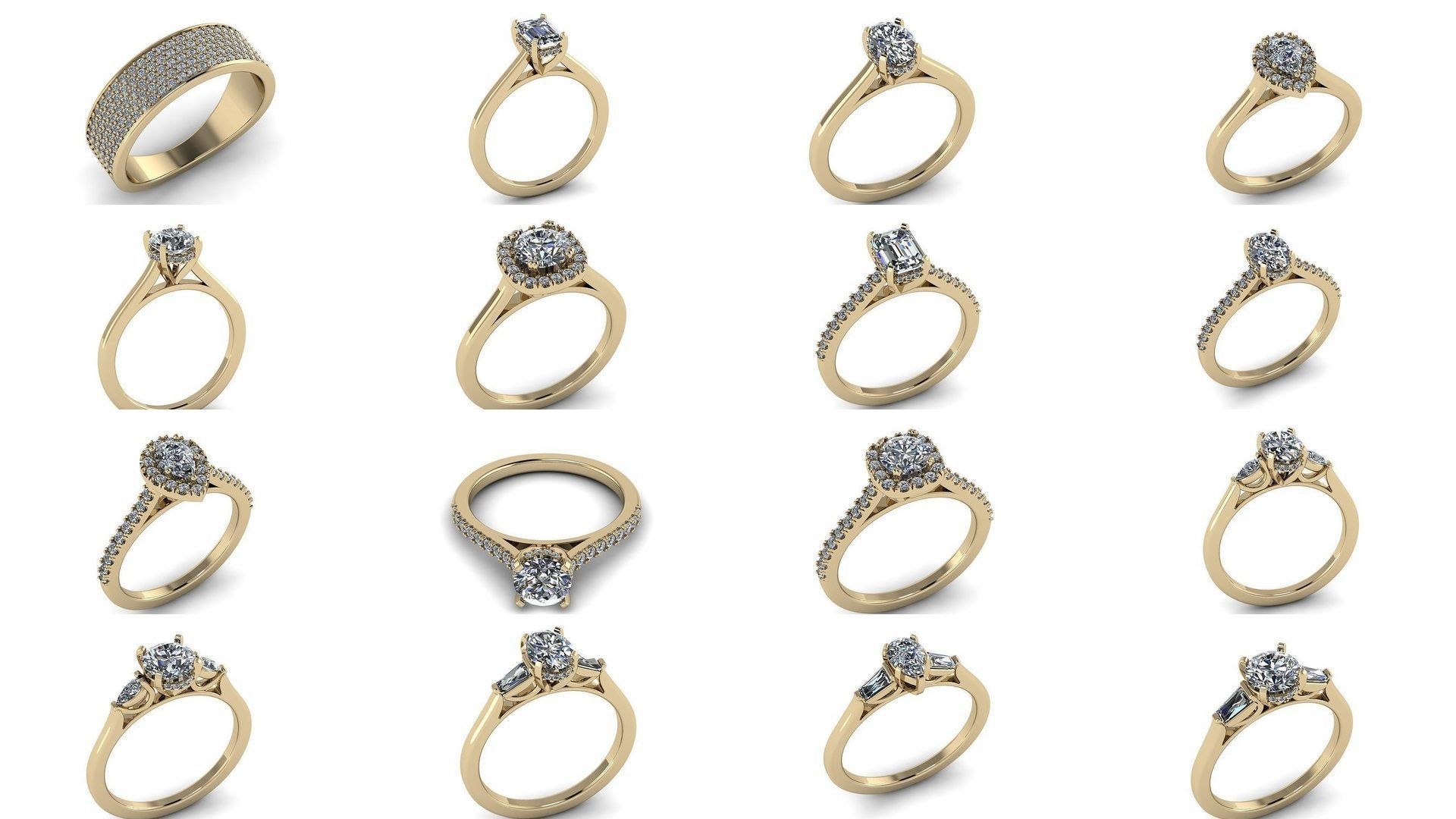 180 Jewelry Rings Collection _26