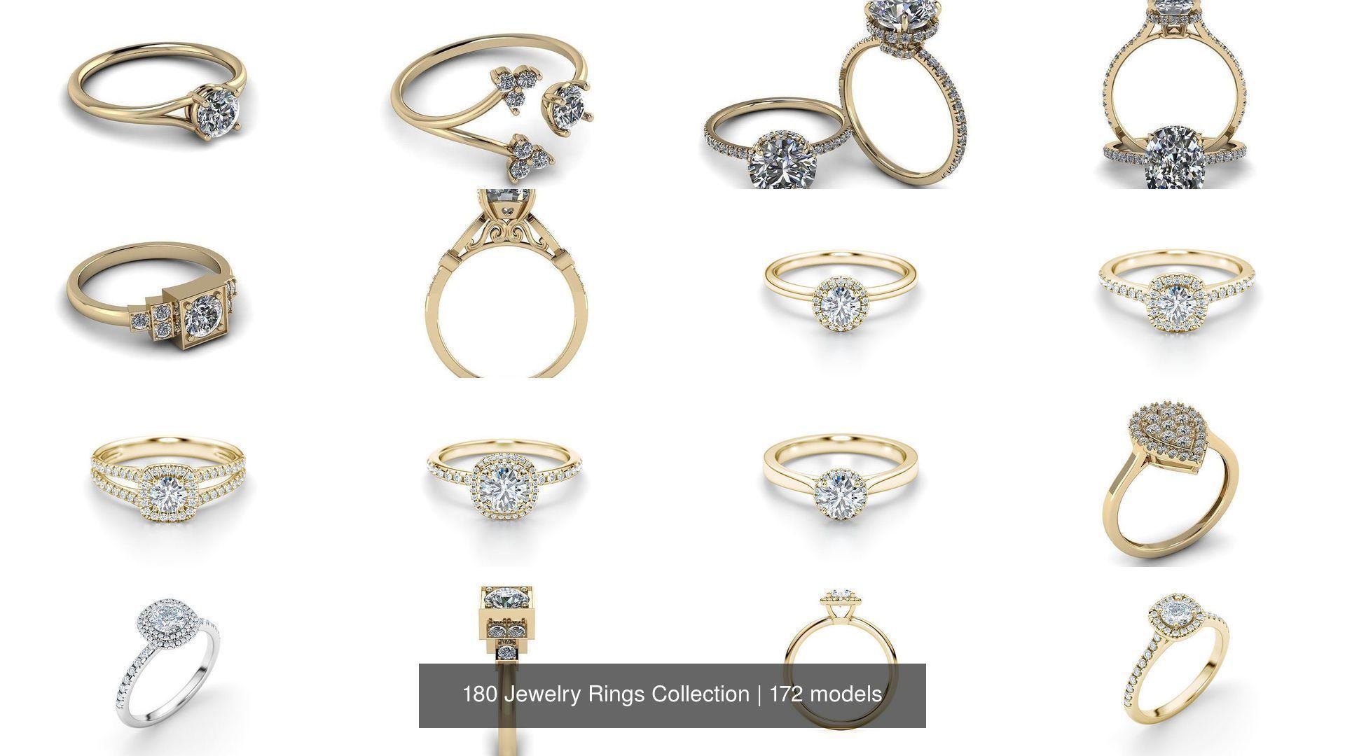 180 Jewelry Rings Collection _20