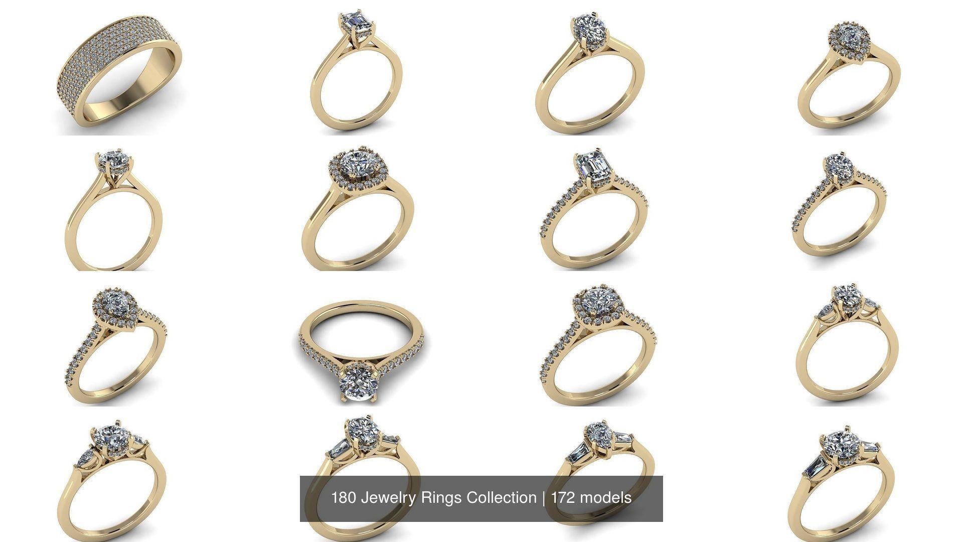 180 Jewelry Rings Collection _10