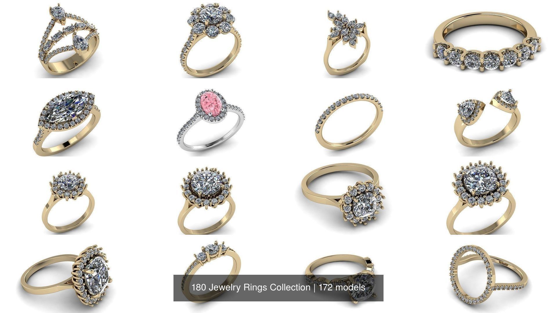 180 Jewelry Rings Collection _34