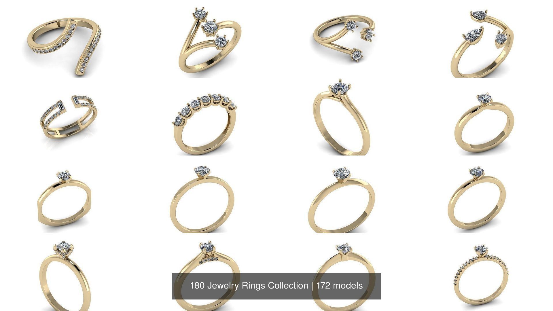 180 Jewelry Rings Collection _16
