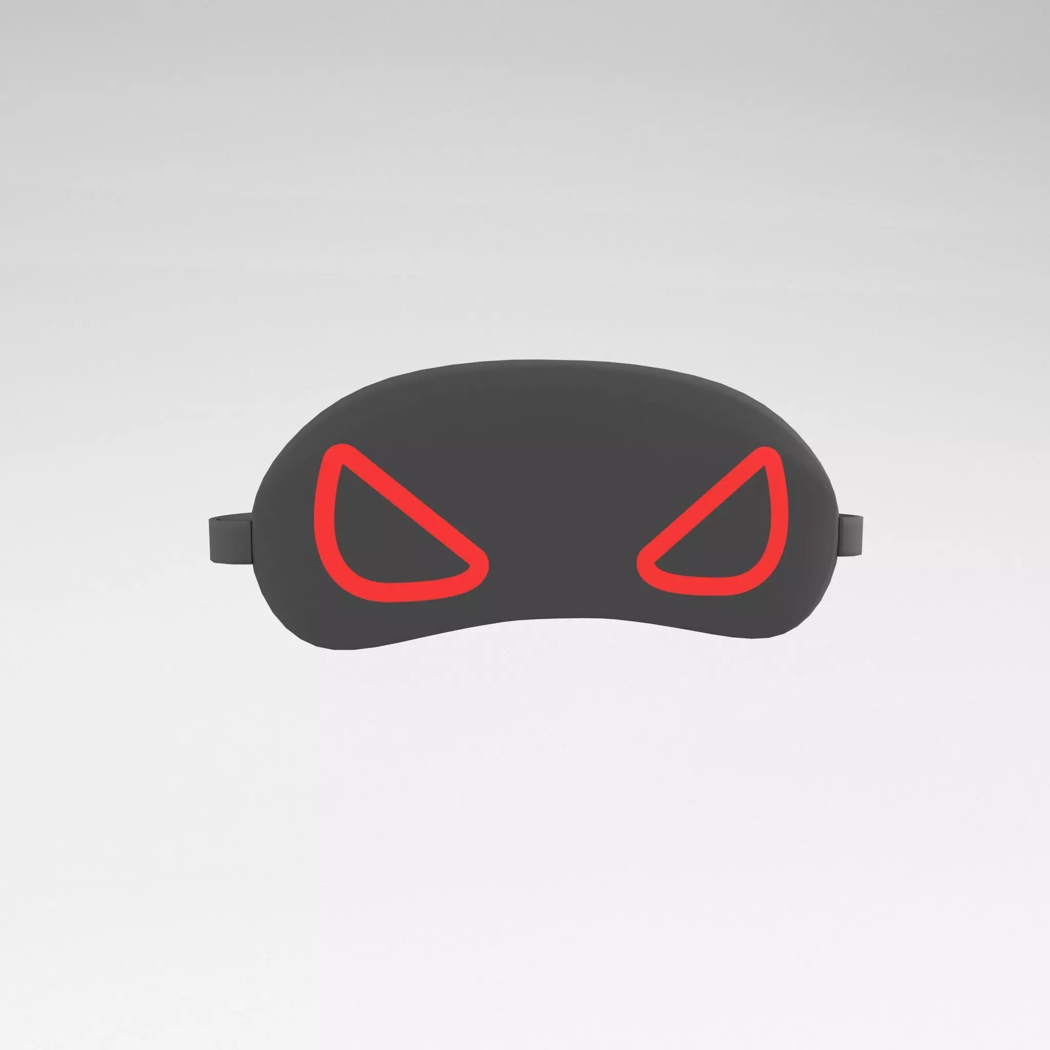 Blindfold v1 008 Low-poly 3D model_0
