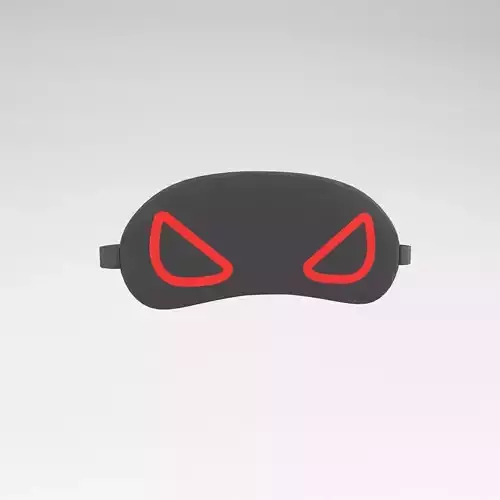 Blindfold v1 008 Low-poly 3D model