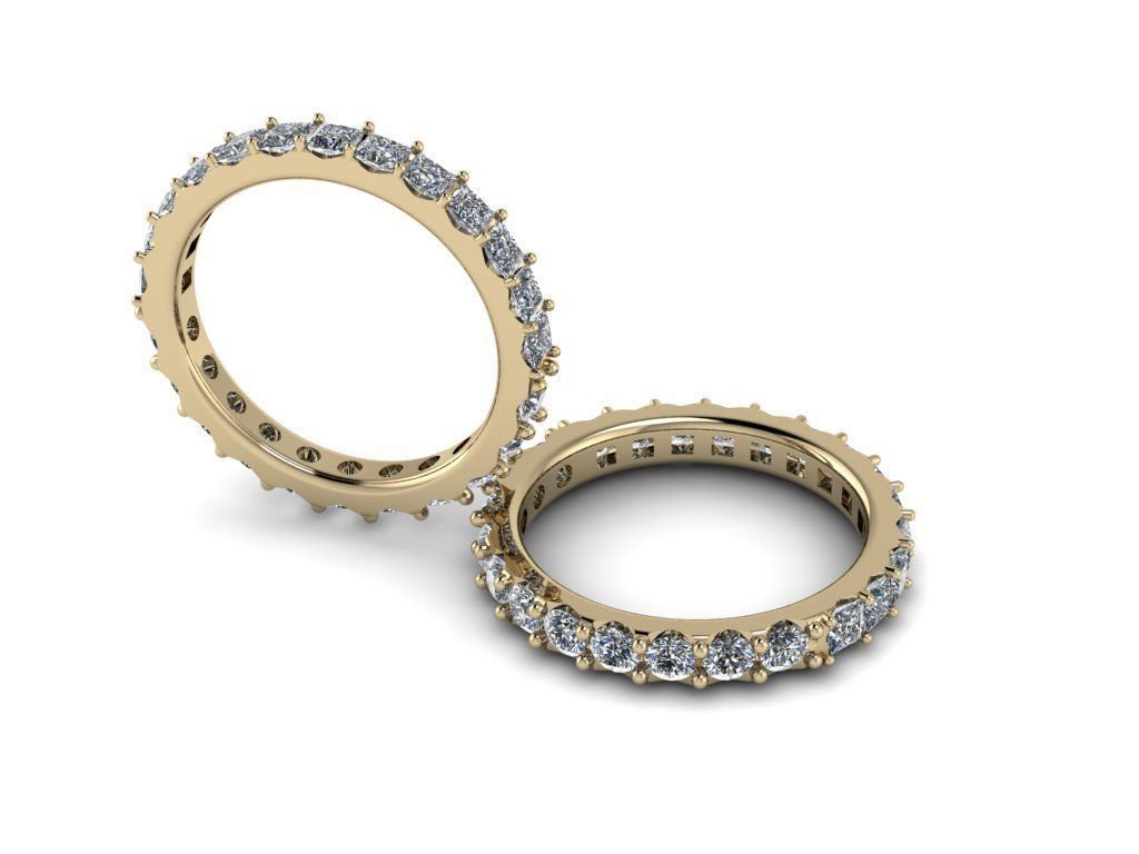 Eternity Jewelry Ring 004 3D print model_6
