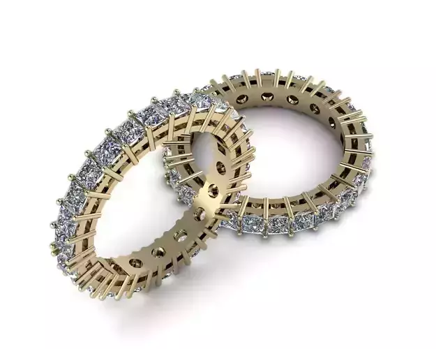 Eternity Jewelry Ring 007 3D print model