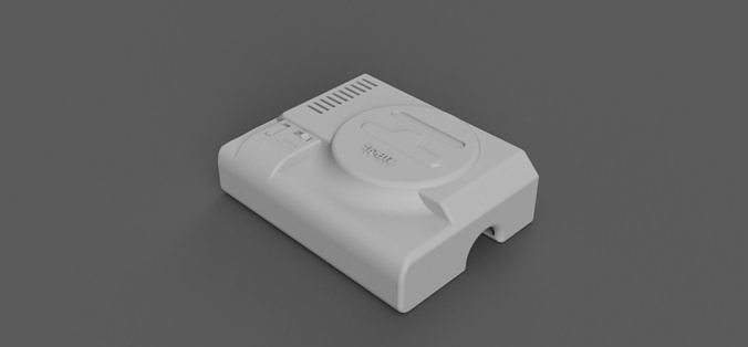 Retro Raspberry Pi Case Genesis 3D print model