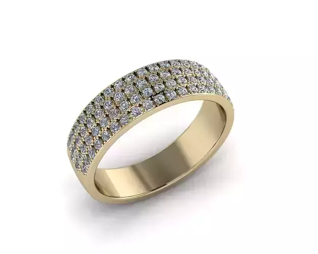 Pave Diamond Jewelry Ring