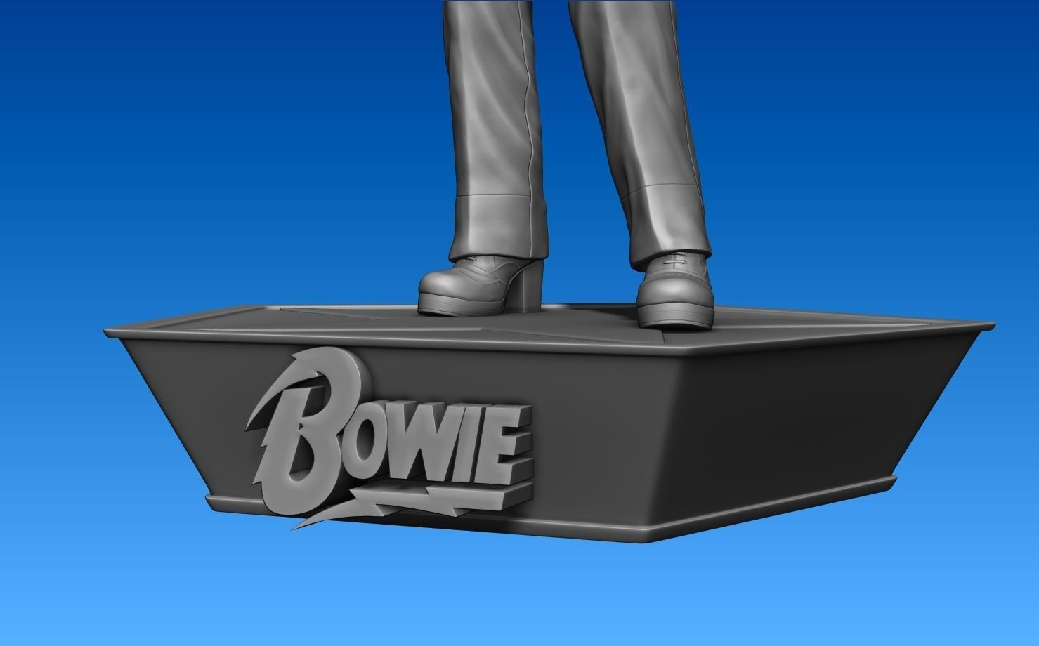 David Bowie 3D print model_13