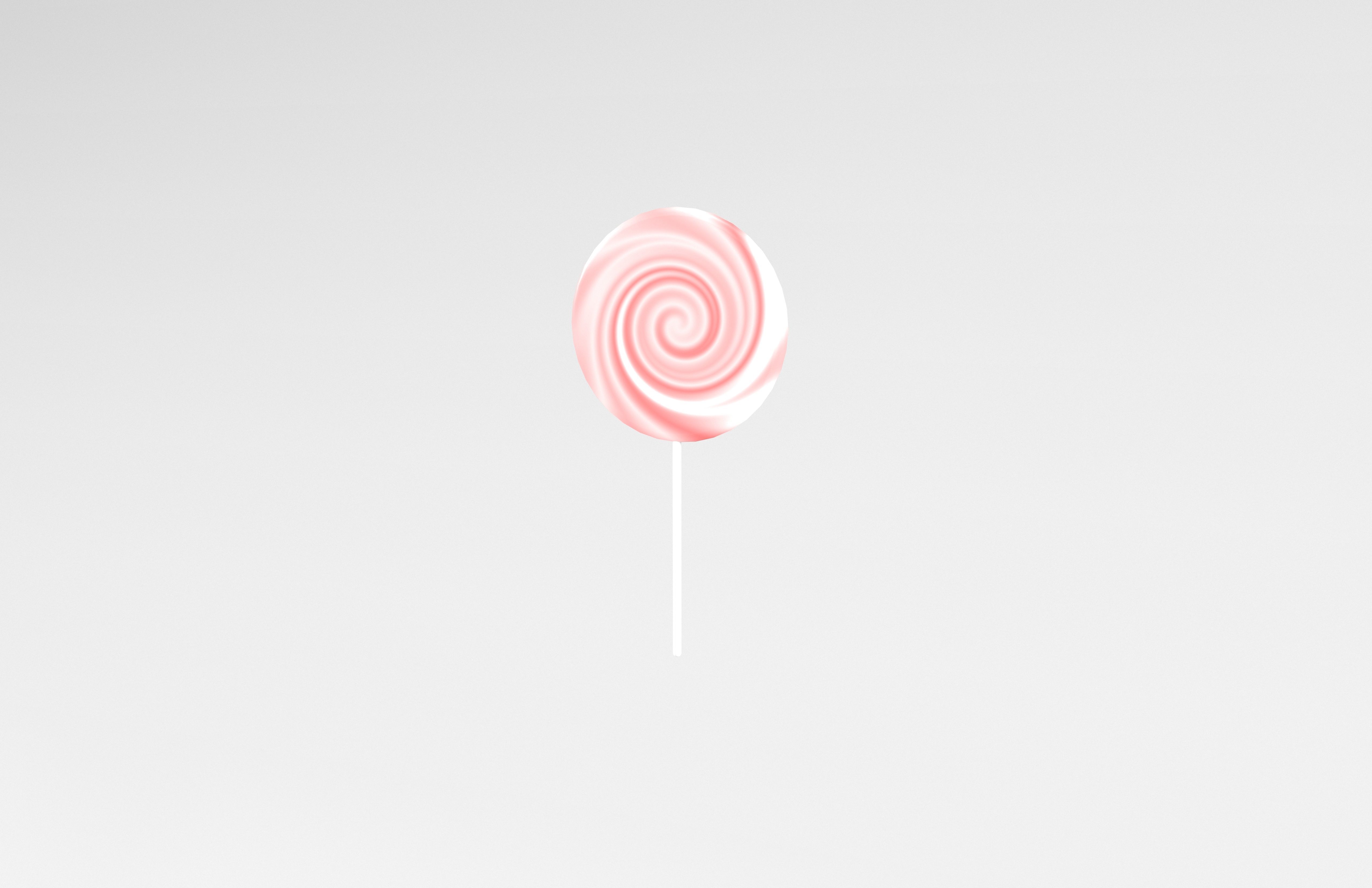 Lollipop v1 002 Low-poly 3D model_2
