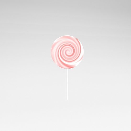 Lollipop v1 002 Low-poly 3D model