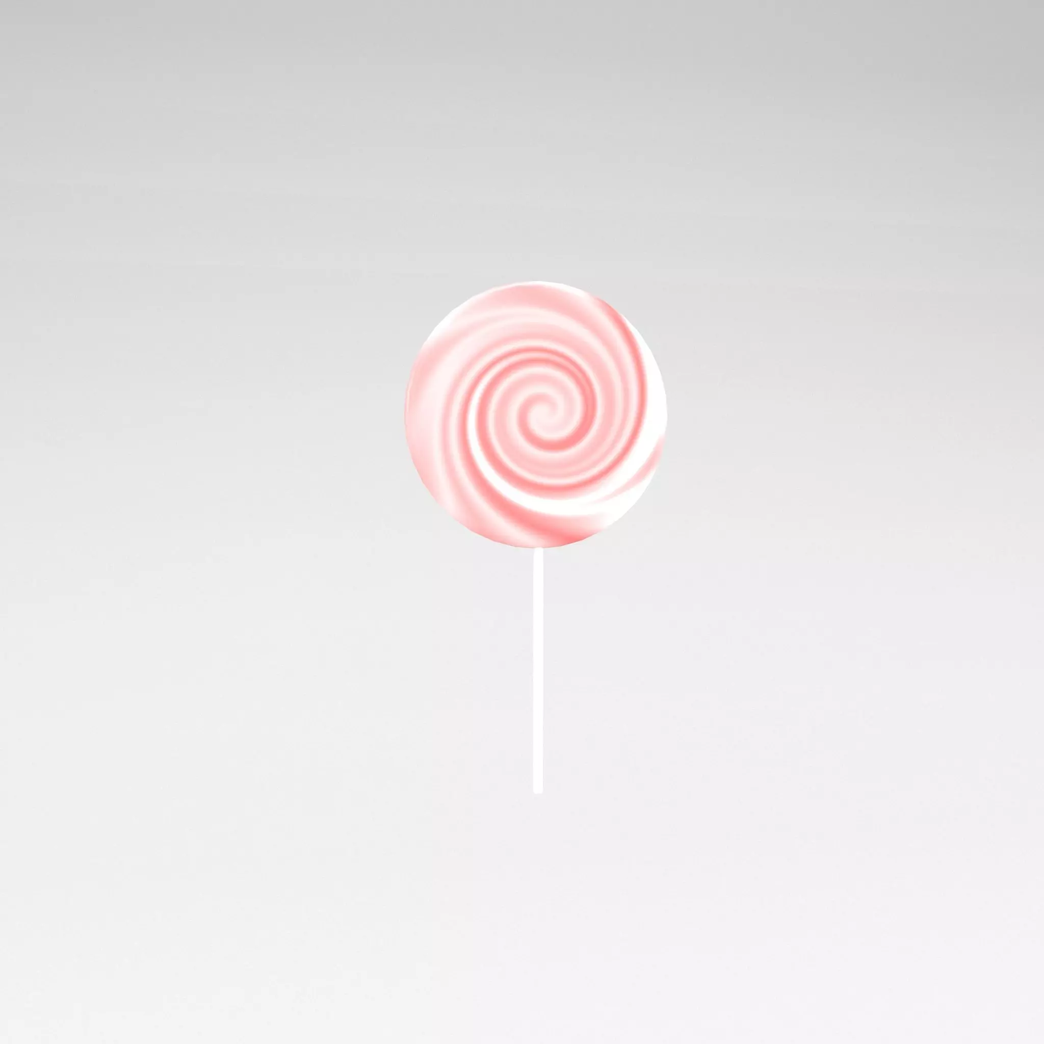 Lollipop v1 002 Low-poly 3D model_0
