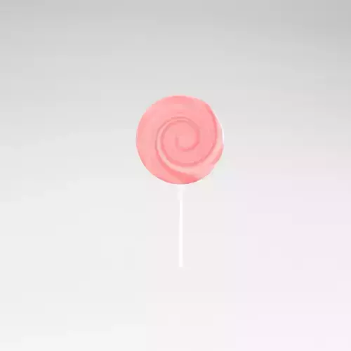 Lollipop v1 003 Low-poly 3D model