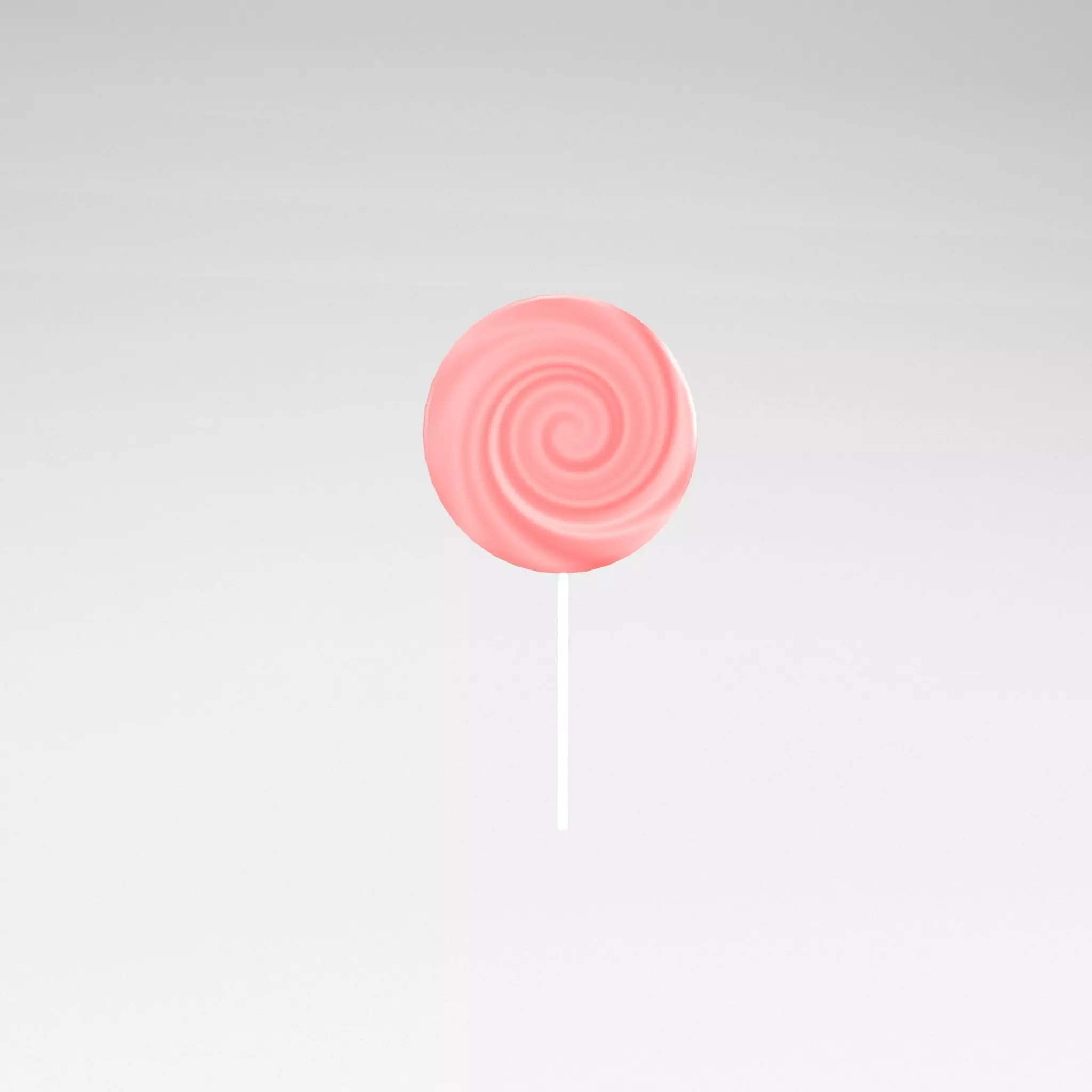 Lollipop v1 003 Low-poly 3D model_0