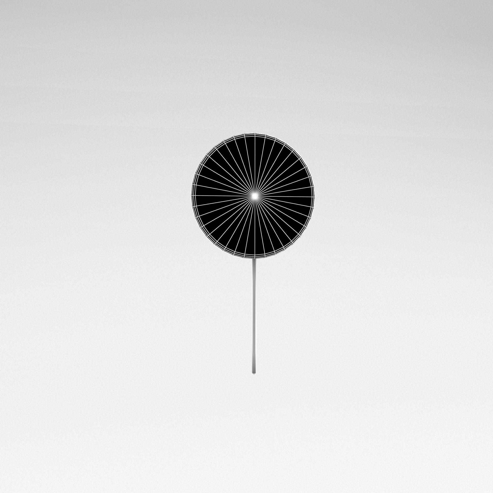 Lollipop v1 003 Low-poly 3D model_5