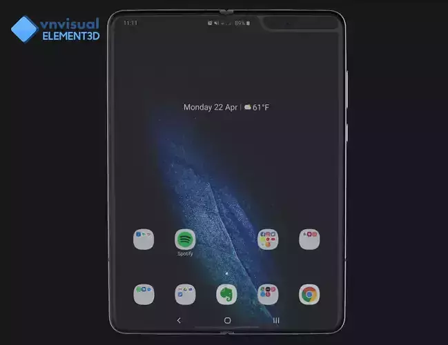 E3D - Samsung Galay Fold 