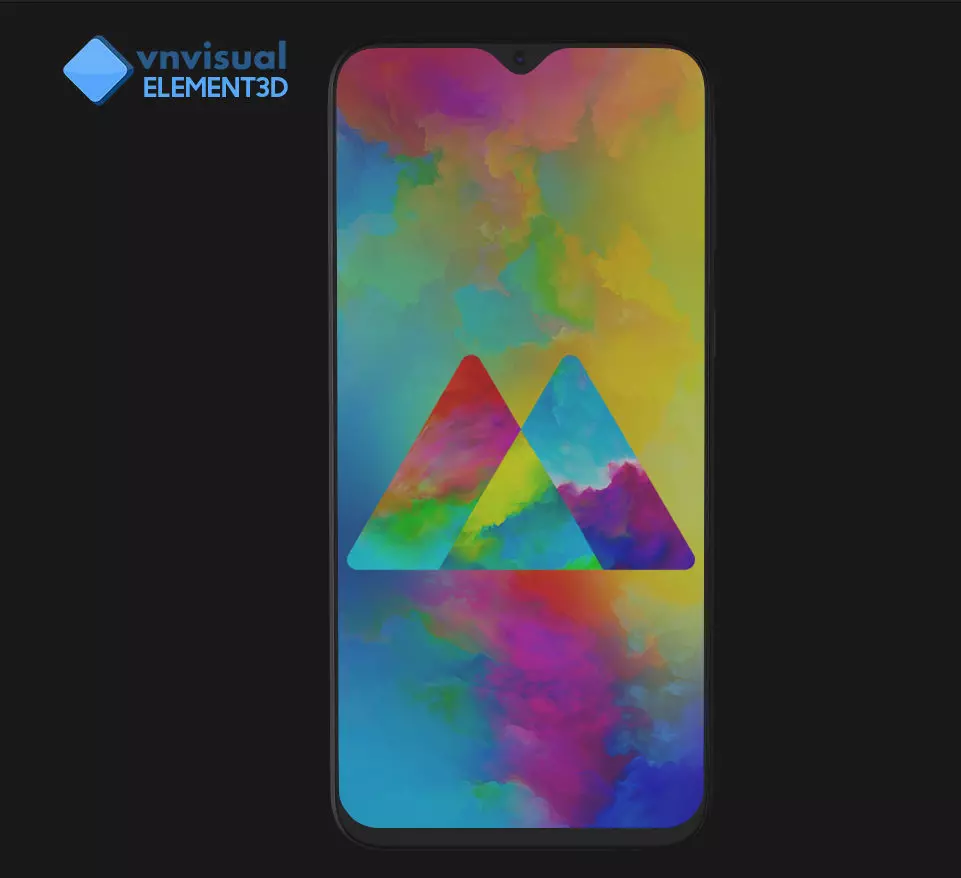 E3D - Samsung Galaxy M20  3D model_0