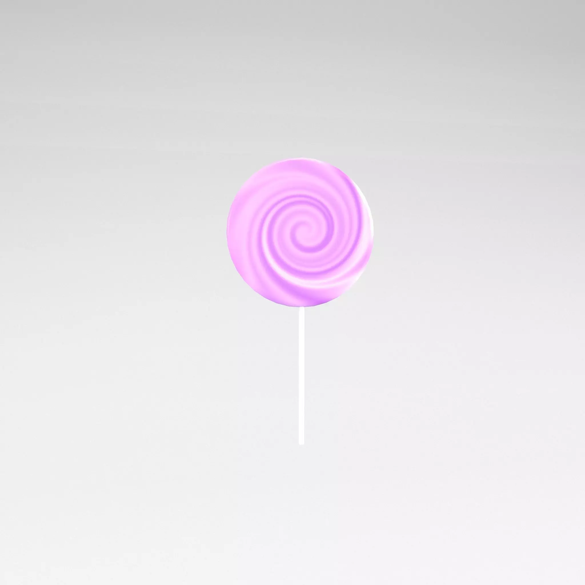 Lollipop v1 006 Low-poly 3D model_0