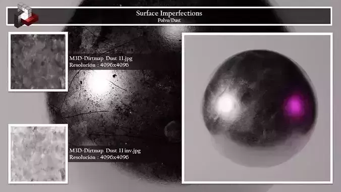 Misael 3D - Dust Dirtmaps 4k pack 2