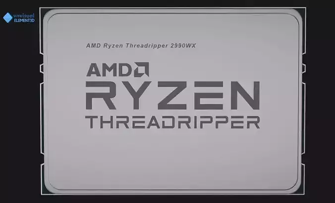 E3D - AMD Ryzen 2990WX Threadripper Processor 2nd Gen