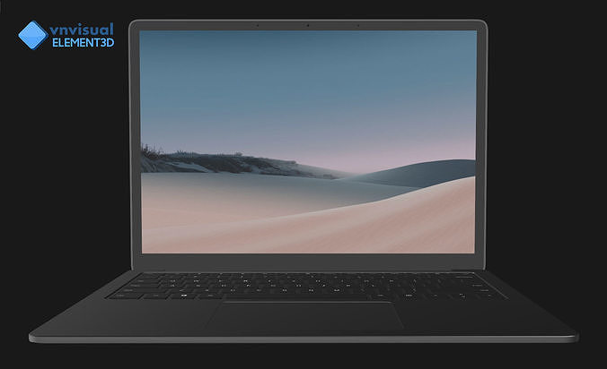 E3D - Surface Laptop 3 13 5 Inch 3D model