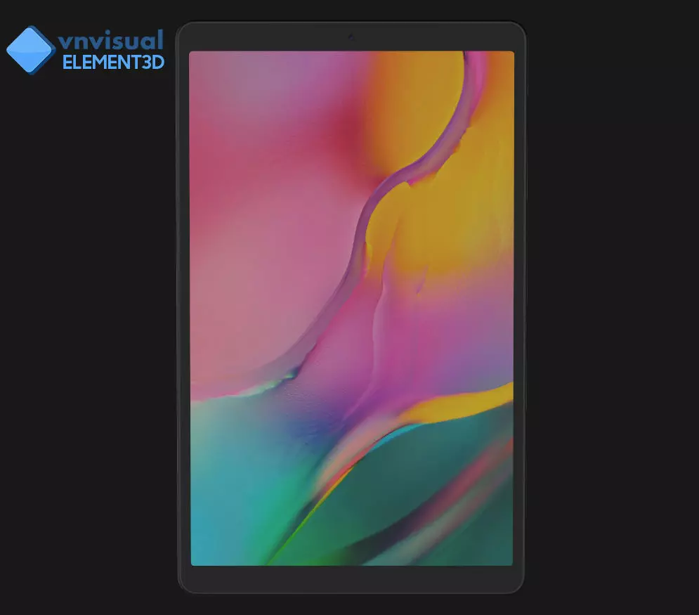 E3D - Samsung Galaxy Tab A 10 1 3D model_0