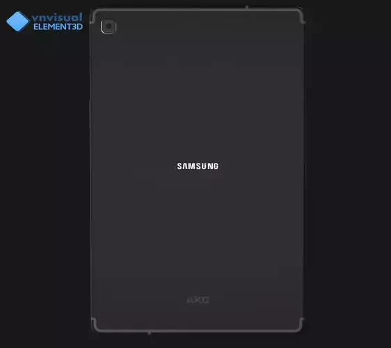 E3D - Samsung Galaxy Tab S5e Black 3D model