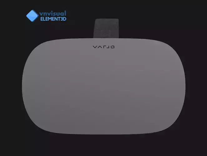 E3D - Varjo VR-1 Headset 3D model