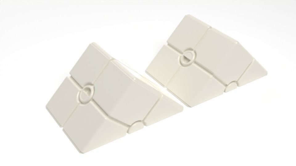 Star Wars white container crate 1-12 scale Blackseries  3D print model_7