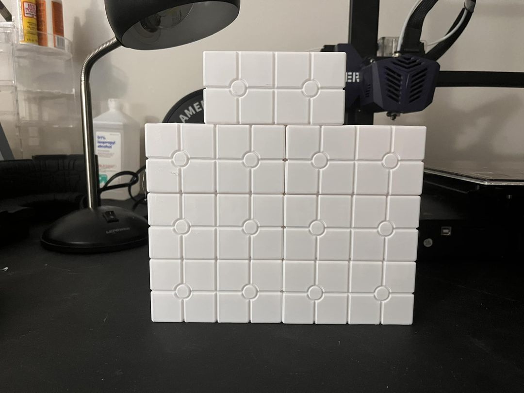 Star Wars white container crate 1-12 scale Blackseries  3D print model_30