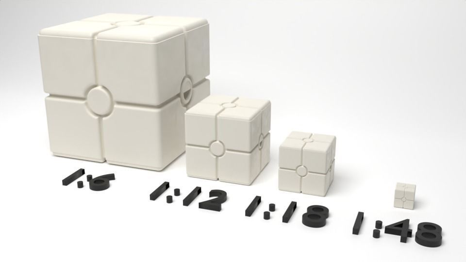 Star Wars white container crate 1-12 scale Blackseries  3D print model_10