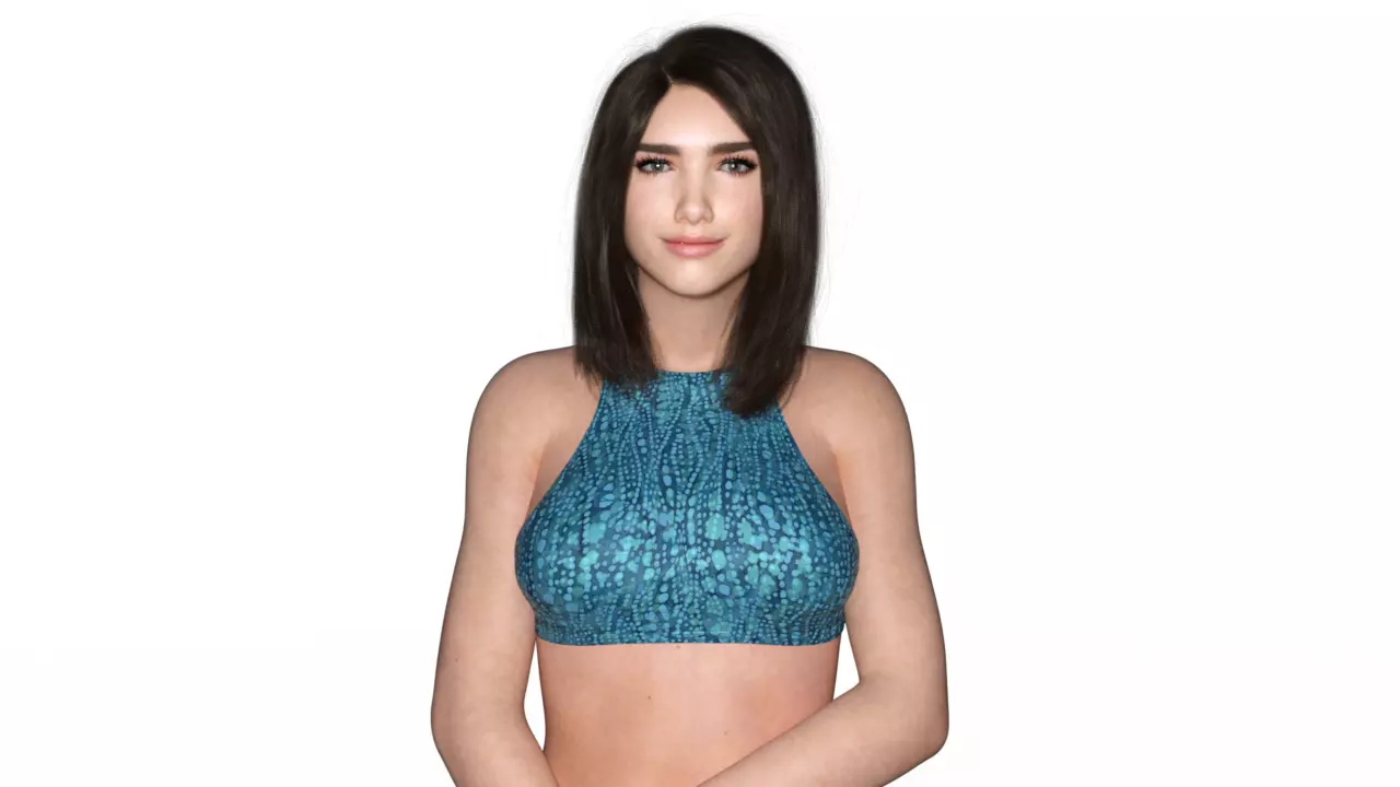 Dua Lipa 3D model